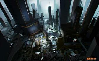 Sci Fi City By Wildmong
