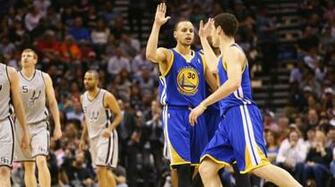 Klaythompson Stephen Curry Klay Thompson Celebration Jpg