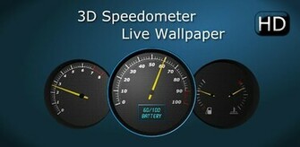 3d Speedometer Live Wallpaper Android Apps On Google Play