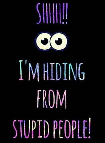 Curious Cute Stupid People Wallpaper I M Hiding