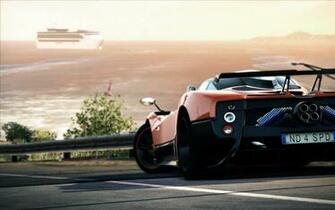 Pagani Huayra Orange Wallpaper