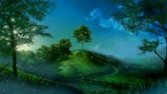 Fireflies Wallpaper HD Net