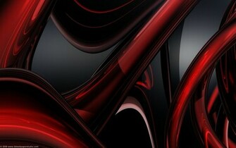 Red And Black Abstract Wallpaper
