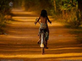 Bike Ride Photo Cambodia Wallpaper National Geographic Of The