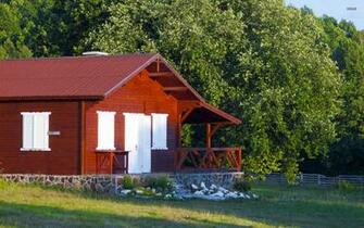 Cabin In The Forest Wallpaper World