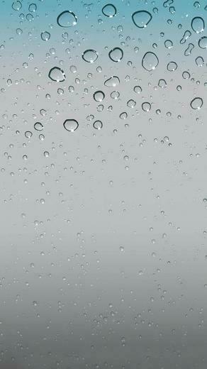 Ios Wallpaper Water Drops HD iPhone