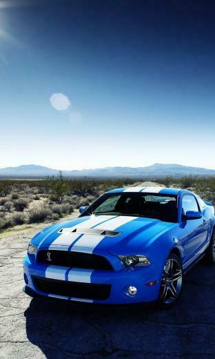 Ford Mustang Shelby Mobile Phone Wallpaper Mobilesmspk Net