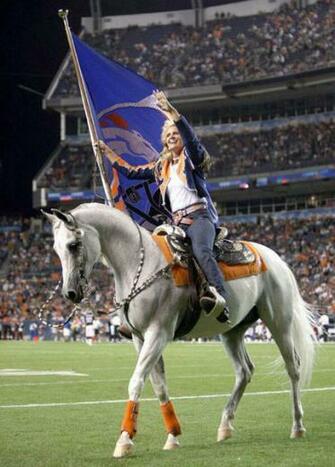 Denver Broncos Mascot Thunder To Be Flown Super Bowl By Show