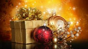 HD Wallpaper Christmas Gifts And Globes Wallpaper55