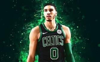 Wallpaper 4k Jayson Tatum Abstract Art Basketball
