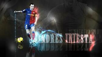 World Sports HD Wallpaper Andres Iniesta