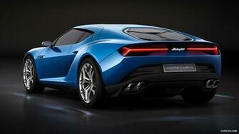 Lamborghini Asterion Lpi Concept Rear HD Wallpaper
