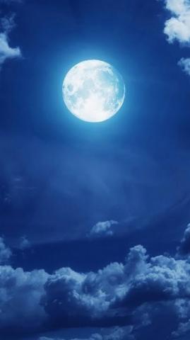 Super Blue Blood Moon Wallpaper iPhone 3d