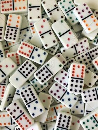 Colorful Domino Background Colors Wallpaper