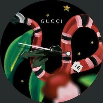 Gucci Rotating Snake W Battery Watchmaker Watch