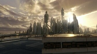 Futuristic City Wallpaper