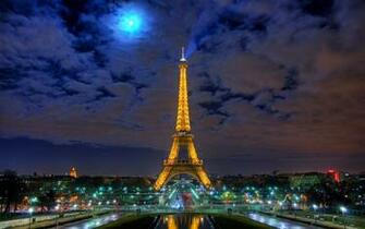 Eiffel Tower Computer Wallpaper Desktop Background