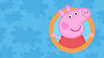 Peppa Pig Wallpaper 4k Blue Cartoon