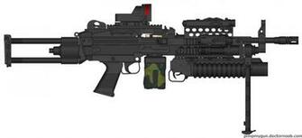 M249 Saw Costom By Gwar666999