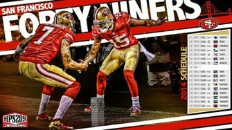 49ers Schedule Wallpaper