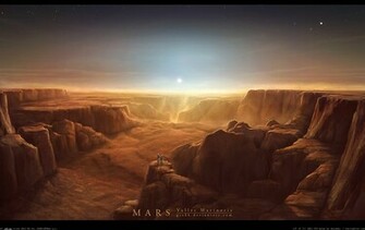 Desktopography Wallpaper HD Wide 3d Mars