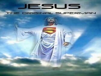Jesus Superman Wallpaper