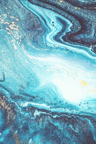 Water Blue Sparkle iPhone And Android Wallpaper A