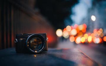 Camera Hi Tech City Lights Bokeh