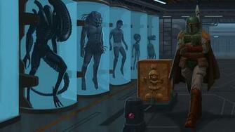 Star Wars Boba Fett Alien Movie Predator Spock E T