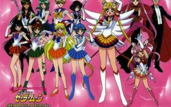 Sailor Moon Wallpaper Stock Photos