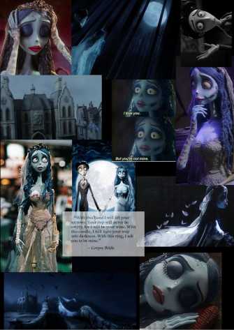 Corpse Bride Nightmare Before Christmas Wallpaper Tim Burton