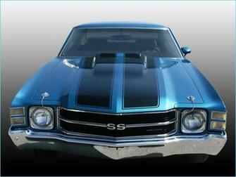 Chevelle Ss Wallpaper Blue Hardtop