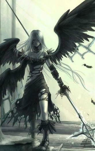 Emo Dark Angel Love Angels Photo