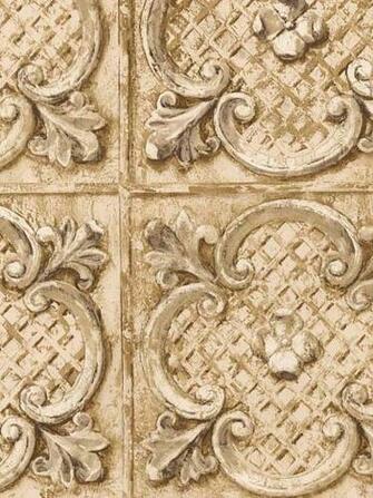 Wallpaper Categories Kitchen York Faux Metal Tile