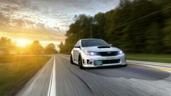 Subaru Impreza Wrx Traffic Auto Road Wallpaper Background 4k Ultra