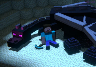 Minecraft Ender Dragon Wallpaper Top