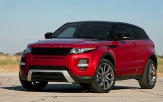 Red Land Rover Range Evoque Suv Wallpaper