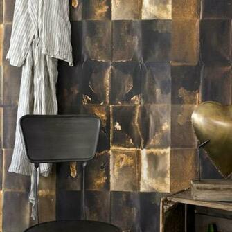 Mind The Gap Shibui Copper Wallpaper