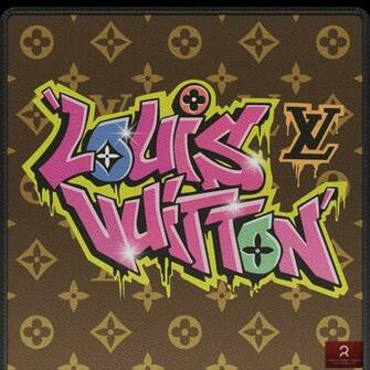 Louis Vuitton Logo Pink Monogram Skam