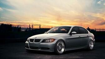 Bmw E90 Black Auto Style Wallpaper Background Full HD