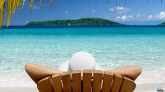 Wallpaper Vacation On The Ocean Beach X HDtv 1080p