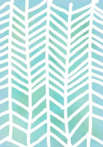 Blue And Green With White Chevron Phone Wallpaper I Made