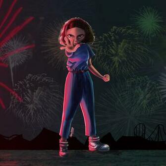 Stranger Things Eleven Art iPad Pro Retina Display