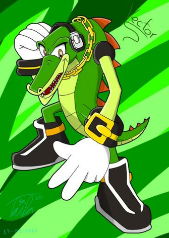 Vector The Crocodile By Yukiko Snowflake