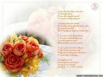 Beautiful Love Poems Wallpaper