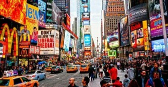 Times Square Wallpaper Wall Decor