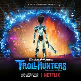 Trollhunters Netflix Animated Series Poster Posters In