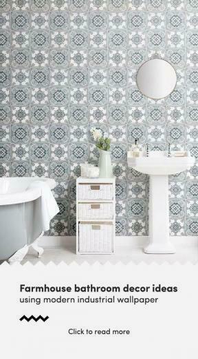 Light Green Portuguese Tile Effect Wallpaper Diy Farmhouse Decor
