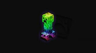 Minecraft Creeper Background Wallpaper HD