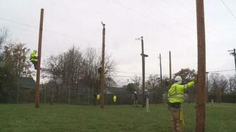 Windstream Crews Take Advantage Of Winter Weather For Training